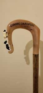 Carved Horn Stick 1000000722