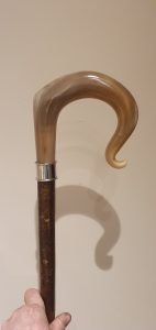 Rams Horn Crook, Gordon Bottomley Sticks and Whips